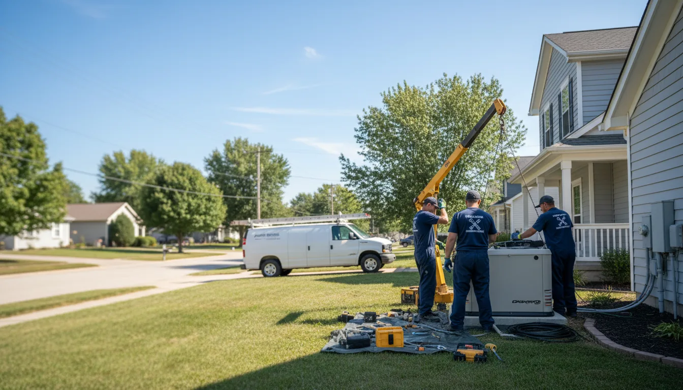 Generator Installation in Magnetic Springs, OH near me